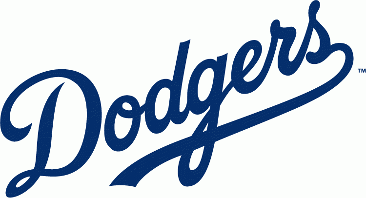 Los Angeles Dodgers 2012-Pres Wordmark Logo DIY iron on transfer (heat transfer)